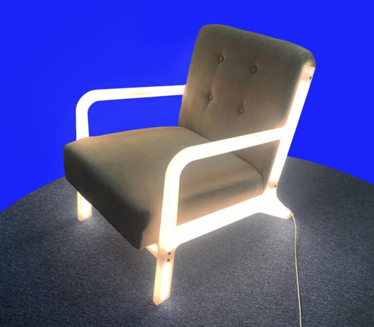 Neonplus illuminated chair
