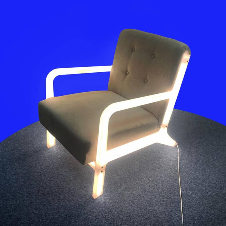 Neonplus illuminated chair